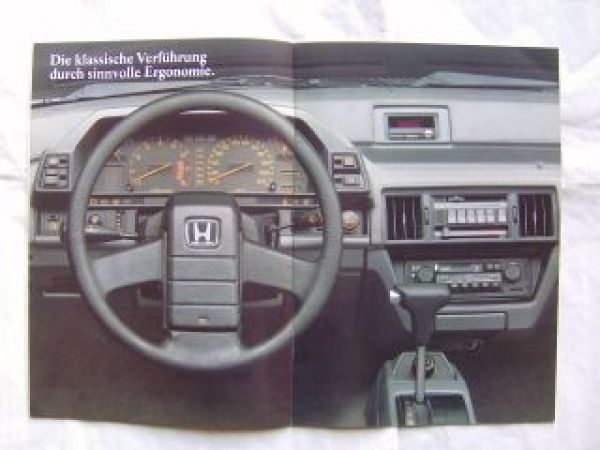 Honda Prelude +EX Prospekt 1982-1987