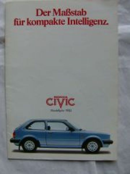 Honda Civic Modelljahr 1983 SL SS WC