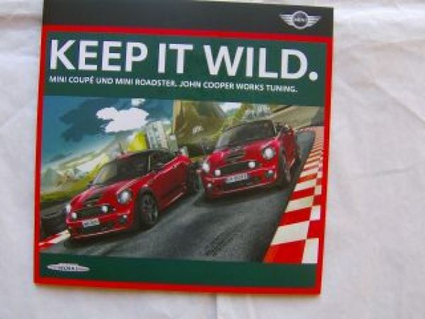 BMW Mini Coupè & Roadster Original Zubehör R58 R59 Dezember 2011
