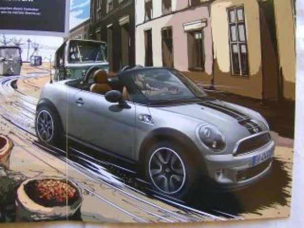 BMW Mini Roadster R59 Prospekt September 2011 NEU