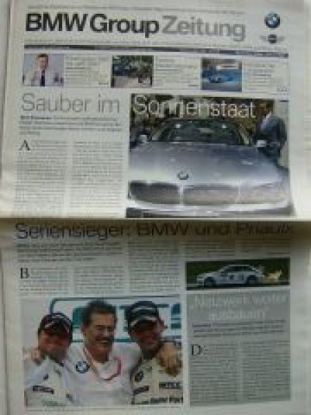 BMW Group Zeitung 12/2006 +1/2007 E60 Langversion,X5 E70