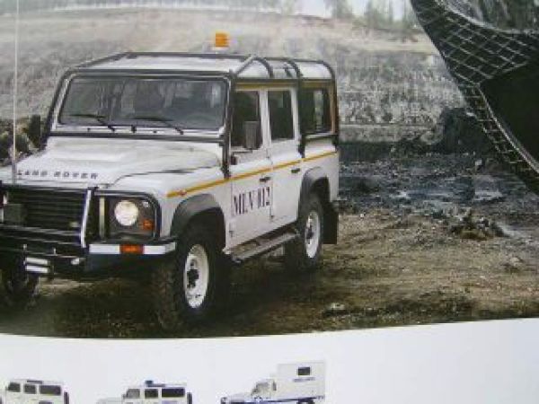 Land Rover Defender +Nutzfahrzeuge +Zubehör Prospekt 2011