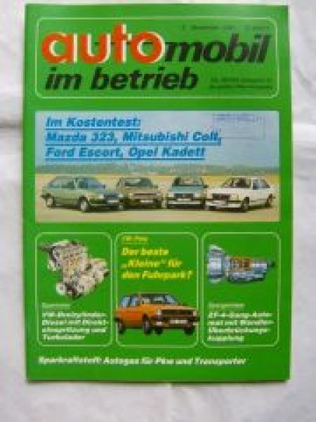 automobil im betrieb 5.November 1981 ,ZF-4-Gang Automatik