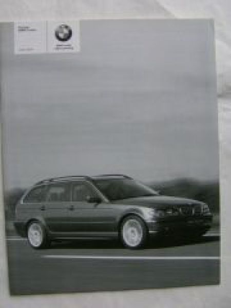 BMW Prijslijst 3-serie E46 compact sedan touring coupè cabrio