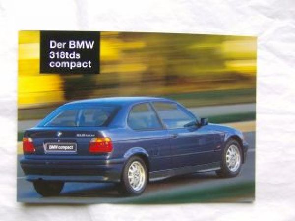 BMW 318tds compact E36/5 März 1995 Rarität