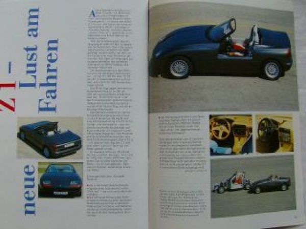 bm Welt bayernmotor 7er Limousine E32 /1 Roadster 9/1986
