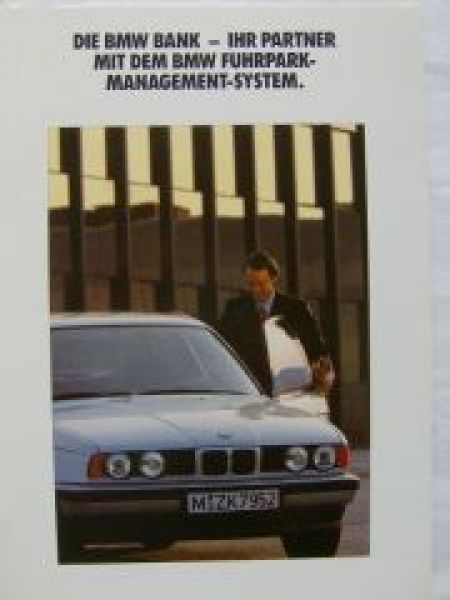 BMW Bank Ihre Partner mit dem Fuhrpark-Management-System