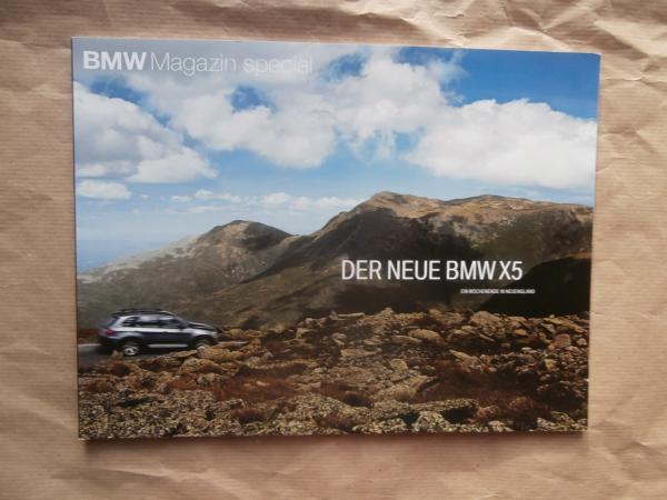 BMW Magazin special neue X5 E70 2007