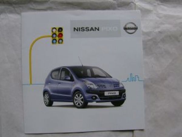 Nissan Pixo Prospekt Februar 2011 NEU