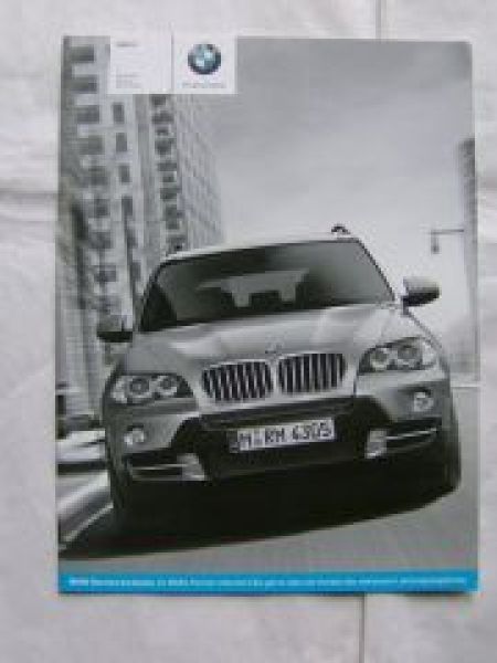 BMW Preisliste X5 xDrive 30i 48i 30d 35d E70 April 2009 NEU
