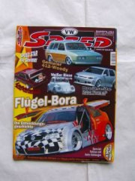 VW Speed 3/2003 412 Woody,T1 Bus, Vopo 914/6,Polo 6N,T3