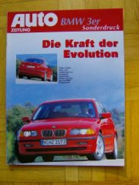 Auto Zeitung BMW 3er E46 +Historie E21 E30 E36 +Kaufberatung