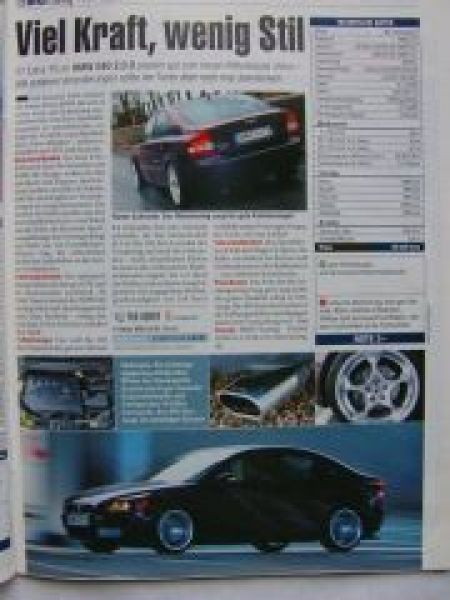 Auto Bild test & tuning 4/2005 Focus ST,Capri RS2600,Maserati MC