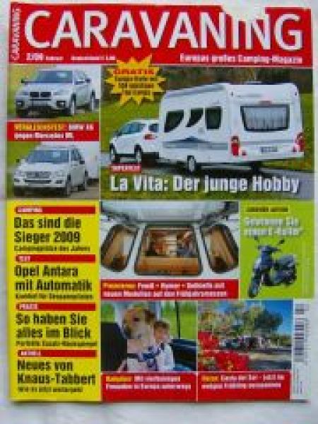 caravaning 2/2009 X6 vs. ML, Hobby La Vita, Fendt Bianco CL