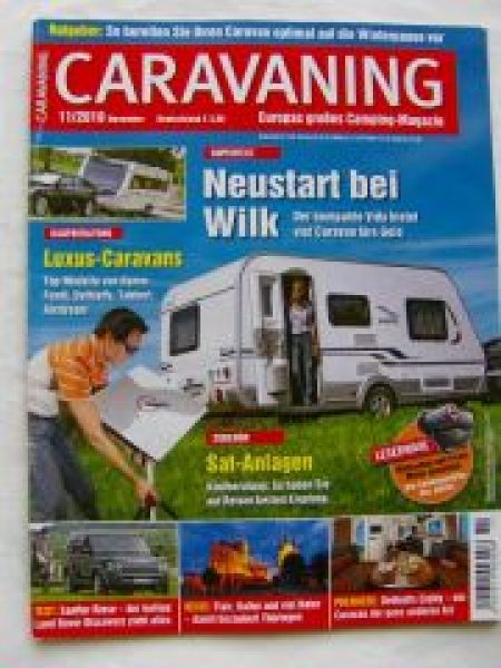 caravaning 11/2010 Land Rover Discovery, Wilk Vida 420FD