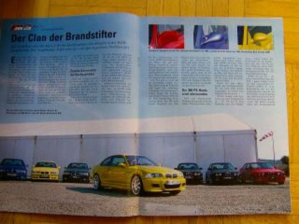 Auto Zeitung 21/2000 BMW M wie Mumm M3 E30 +M3 E36 +GT +Cabrio