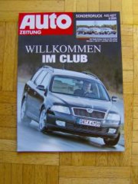 Auto Zeitung 3/2005 Skoda Octavia Combi im Vergleich..