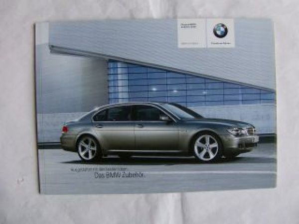 BMW 7er Original Zubehör E65 E66 2005 NEU