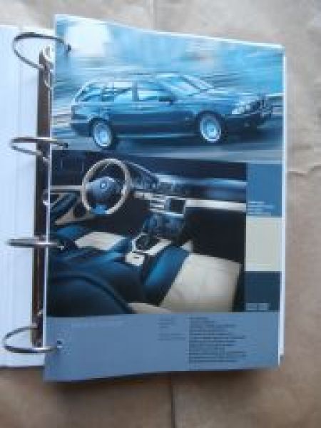 BMW Individual M GmbH Ordner E39 Touring E46 Coupé Touring Cabriolet E39 Limousine +M5