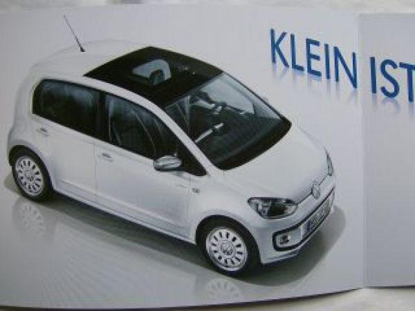 VW up! 5-türer Prospekt Februar 2012 NEU