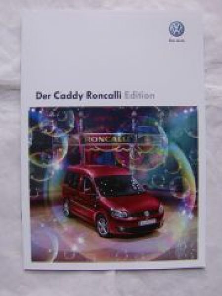 VW Caddy Roncalli Edition Februar 2012 NEU