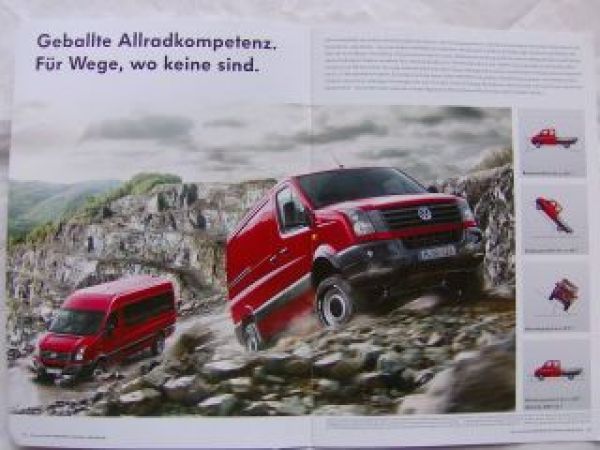 VW Crafter 4MOTION Achleitner Allradantrieb Januar 2012