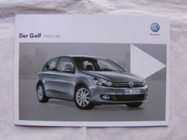 VW Golf VI move Januar 2012 Prospekt NEU