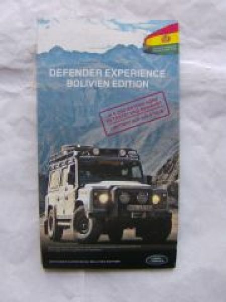Land Rover Defender Experience Bolivien Edition 2012