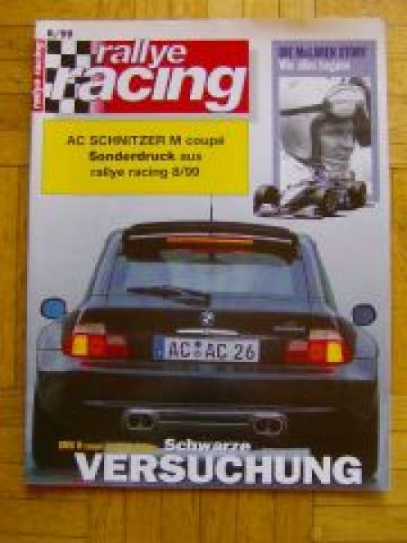 rallye racing 8/1999 AC Schnitzer M Coupe Z3 E36/8