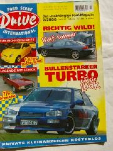 Ford Scene International Drive 2/2000 Granada,Cougar,Transit FK