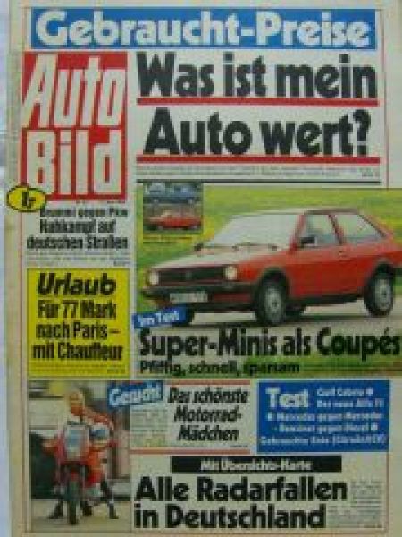 Auto Bild 21/1986 Nissan Cherry, Polo Coupè,Ibiza,Citroen 2CV