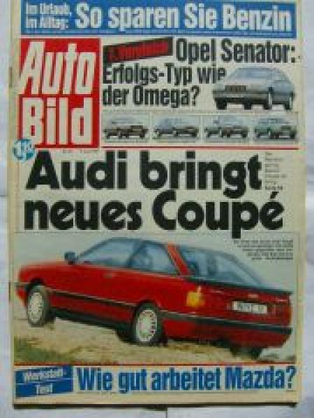 Auto Bild 24/1987 Senator vs. 730i E32 vs. Scorpio 2.9i Ghia