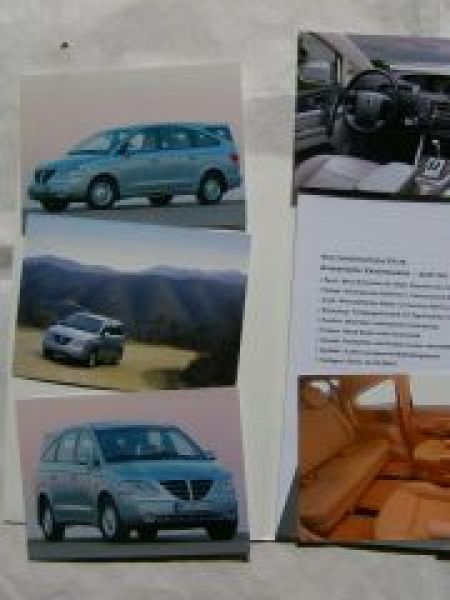 SsangYong Rodius 270 Xdi Pressemappe +Fotos Mai 2005