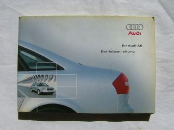 Audi A6 typ 4B Betriebsanleitung September 2001 multitronic