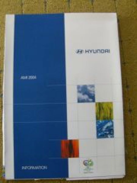 Hyundai AMI 2004 Pressemappe