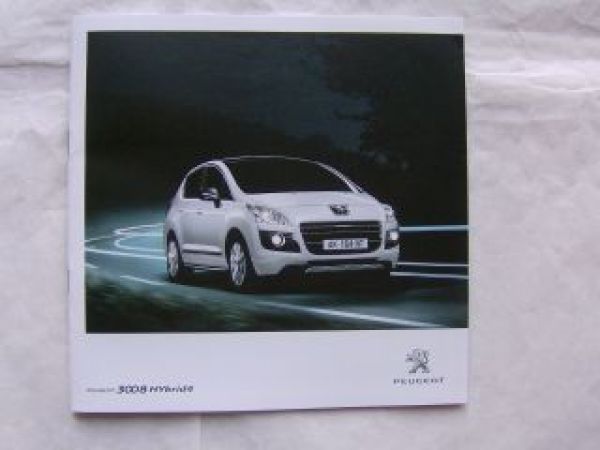 Peugeot 3008 HYbrid4 Dezember 2011 NEU