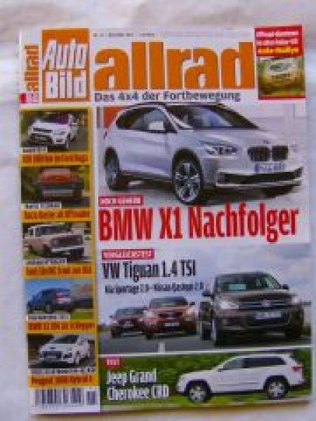 Auto Bild allrad 11/2011 X1,IHC Scout,Dacia Duster,Travec Tecdra