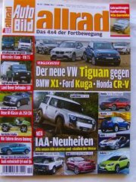 Auto Bild allrad 10/2011 Land Rover DC100, Defender 110, Viano v