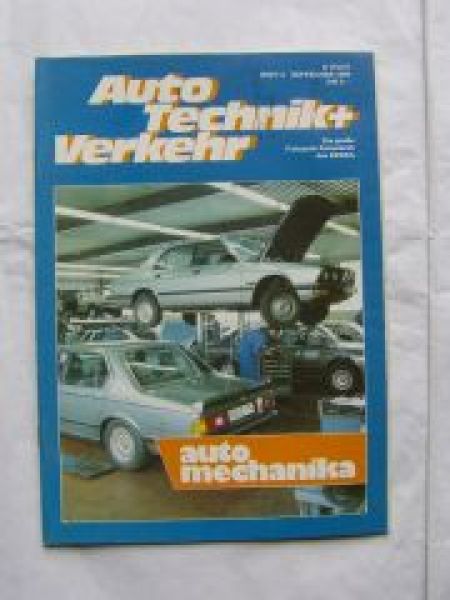 Auto Technik + Verkehr 4/1986 Audi 80, 7er E32,W201,Celica Supra