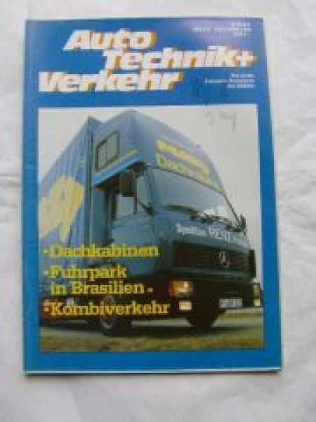 Auto Technik + Verkehr 5/1986 Toyota Lite-Ace,Fiat Ducato Maxi