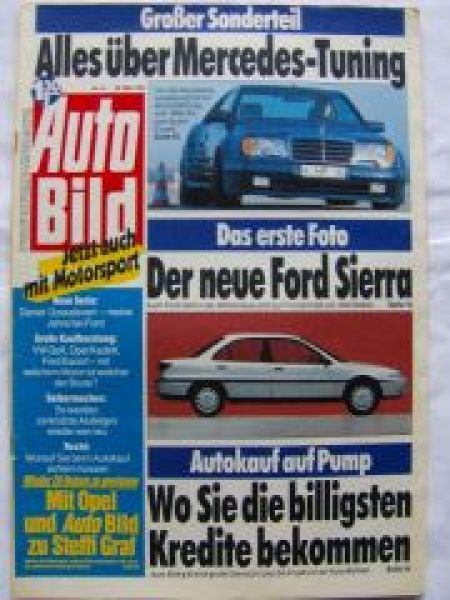 Auto Bild 13/1989 Yamaha TDR 250,T3,Toyota Camry,Seat Ibiza 1.5G
