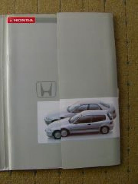 Honda Civic Pressemappe 1992 Rarität +Fotos