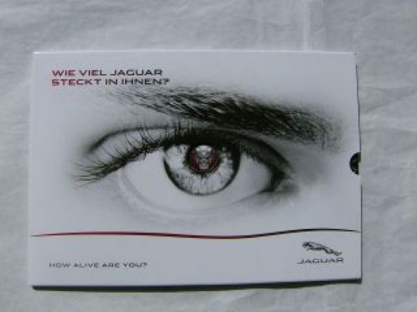 Jaguar XJ XK XF XKR-S Prospekt April 2012 Rarität