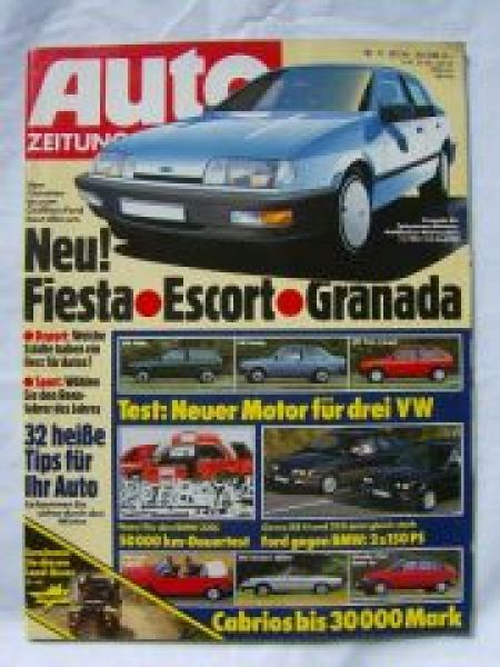 Auto Zeitung 24/1983 VW Polo,Derby,BMW 320i E30 Dauertest