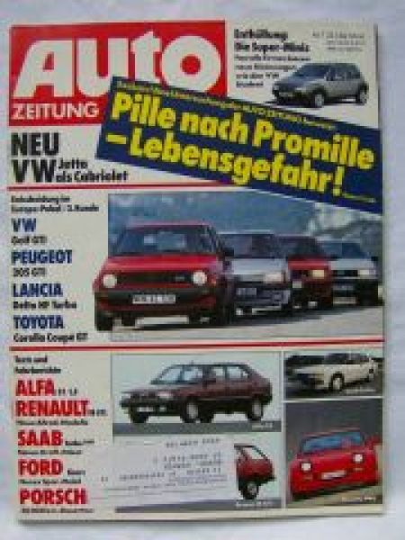 Auto Zeitung 7/1984