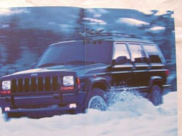 Jeep Cherokee Sport +Limited März 1997 USA Prospekt NEU