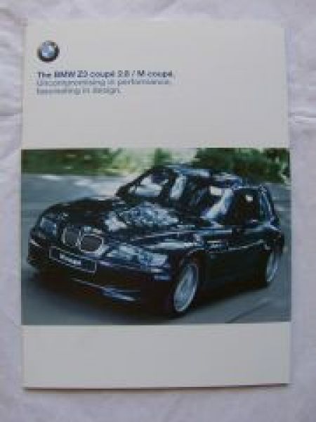 Z3 coupè 2.8 + M Coupè E36/8 September 1999 NEU