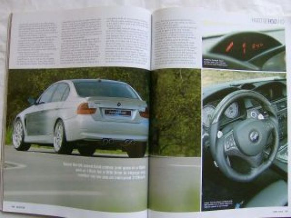 BMW car 6/2006 E39 Guide, Hartge H50 V10 E90,X3 E83 3.0d