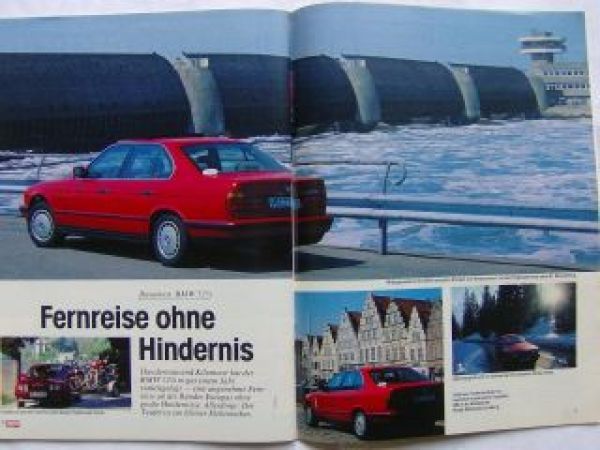 Auto Zeitung 18/1990 BMW 525i E34 Dauertest,Volvo 760 Turbo