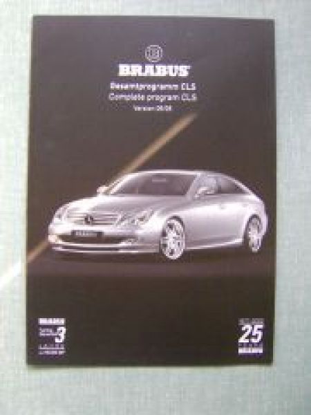 Brabus Gesamtprogramm CLS 5/2005 Prospekt